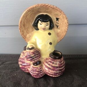 SBM California Asian Woman Planter or Vase